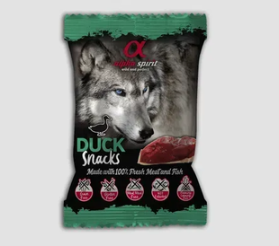 Alpha Spirit Snacks Duck Альфа Спирит Полувлажное лакомство-кубики с уткой для собак, 50 г