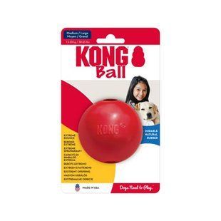 Kong Ball w/Hole Игрушка-мяч с отверстием для собак, M/L