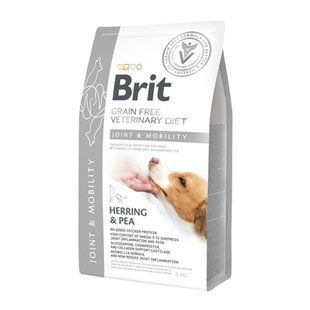 Brit Grain-Free VetDiets Dog Joint&Mobility - Сухий беззерновий дієтичний корм для підтримки активності собак та зменшення болю у собак з остеоартрозом, 12 кг