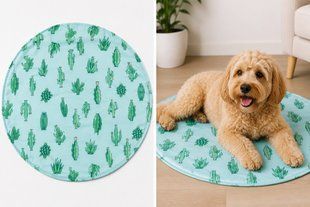 GF Pet Cooling Mat For Dog - Aqua Охолоджувальний килимок для собак, розмір L/XL