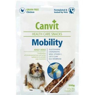 Canvit Mobility Лакомство для поддержки и развития суставов собак, 200 г