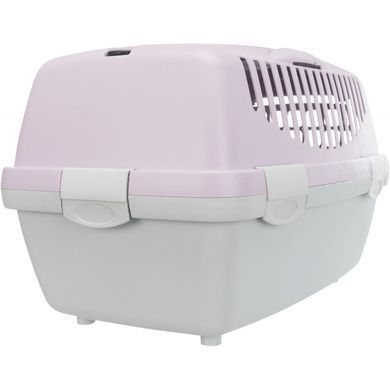 Trixie Capri 1 Переноска пластиковая размер XS 32х31х48 см для кошек и собак, розовая