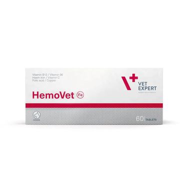 VetExpert HemoVet Кормовая добавка для собак с симптомами анемии