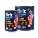 Brit Premium by Nature Lamb with Buckwheat - М'ясний паштет з ягнятком та гречкою для собак, 400 г