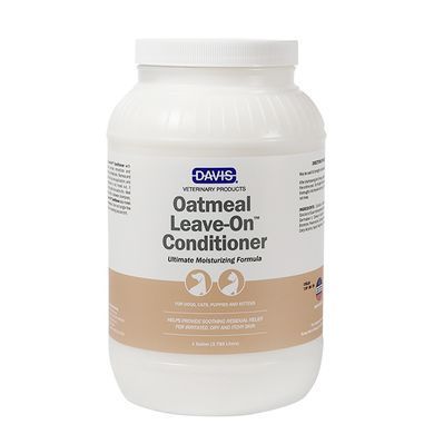 Davis Oatmeal Leave-On Conditioner Кондиционер суперувлажняющий лечебный для собак и кошек, 3,8 л