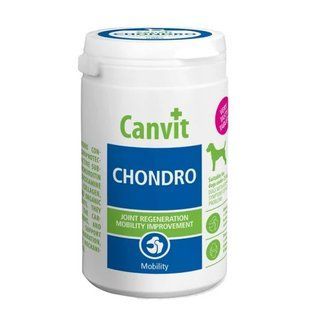 Canvit Chondro for dogs Вітамінний комплекс для собак із ризиком або симптомами порушень рухової функції, 230 г
