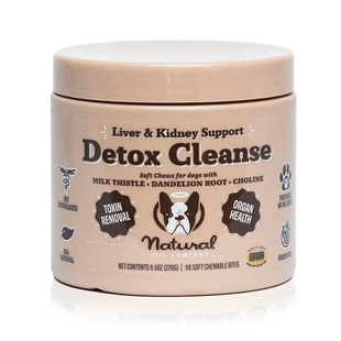 Natural Dog Company Detox Cleanse Liver&Kidney Supplement Вітамінний комплекс для печінки та нирок для собак, 90 шт