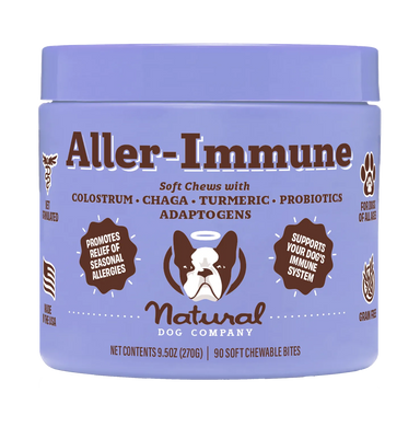 Вітамінний комплекс для імунітету проти алергії Aller-Immune Natural Dog Company, 90 од в банці