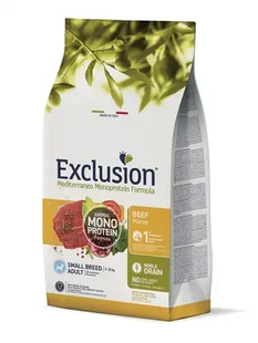 Exclusion Adult Beef Small Breed Сухой корм для взрослых собак мелких пород с говядиной, 7 кг
