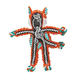 Kong Floppy Knots Fox Конг Іграшка лисиця для собак, S/M