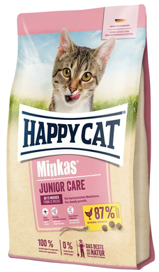 Happy Cat Minkas Junior Care Сухий корм з птицею для кошенят віком від 13 тижнів, 500 г