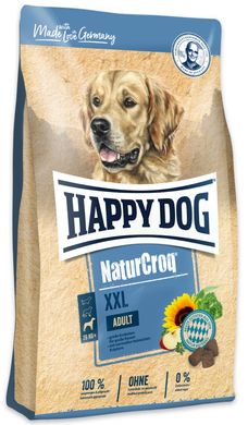 Happy Dog NaturCroq XXL - Сухой корм для взрослых собак больших та гигантских пород, 15 кг