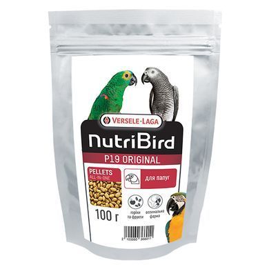 Versele-Laga NutriBird P19 Original Breeding Верселе-Лага Нутріберд Корм для великих папуг, 100 г