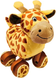 Kong Tennishoes Giraffe Конг Игрушка-жираф для собак, S