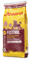 Josera Festival - Сухий корм для вибагливих собак з лососем та рисом, 15 кг