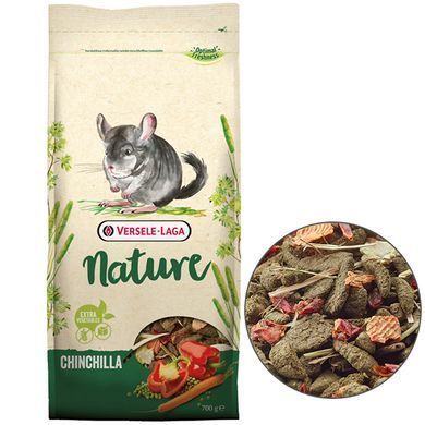 Versele-Laga Nature ChinchillaВерселе-Лага Натюр Беззерновий корм для шиншил, 700 г
