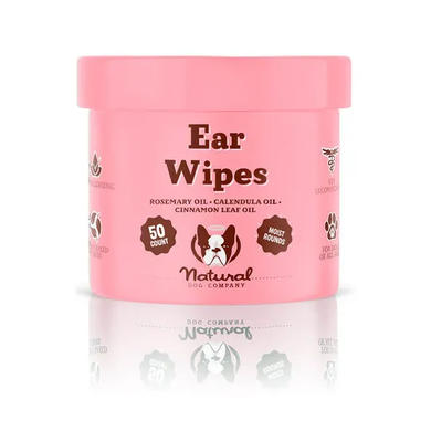 Natural Dog Company Ear Wipes Серветки для гігієни вух, 50 од