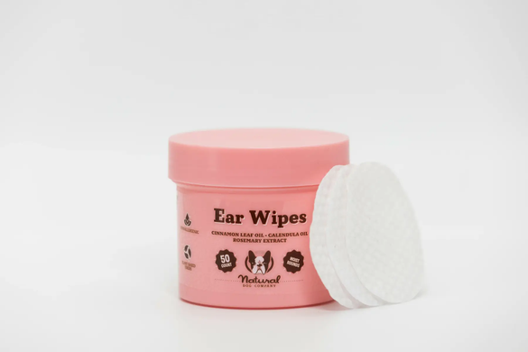 Natural Dog Company Ear Wipes Серветки для гігієни вух, 50 од