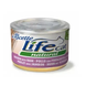 LifeCat консерва с курицей, ветчиной и стручковой фасолью для кошек, 150 г