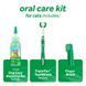 Tropiclean Fresh Breath Oral Care Kit for Cat Тропіклін Набір Свіже Дихання для кішок, гель 59 мл + 2 зубні щітки