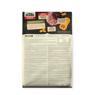 Acana Yorkshire Pork Сухий корм зі свининою для собак усіх порід з чутливим травленням, 2 кг