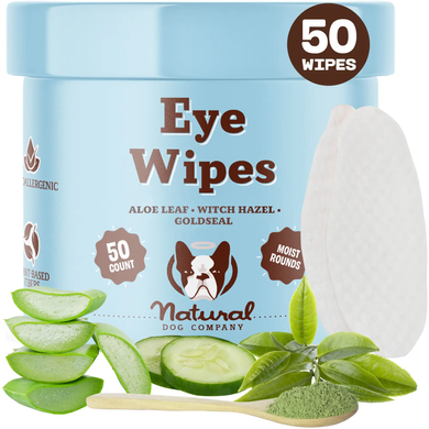 Natural Dog Company Eye Wipes Серветки для очей, 50 од