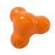 West Paw Tux Small Tangerine Іграшка для ласощів собак, помаранчева, 10 см