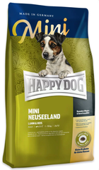 Happy Dog Mini Neuseeland - Сухий корм з ягням та рисом для собак дрібних порід з чутливим травленням, 10 кг