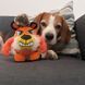 Croci Warriors Tiger Plush Іграшка Тигр казкові воїни пищалка для собак, 18х12х12 см