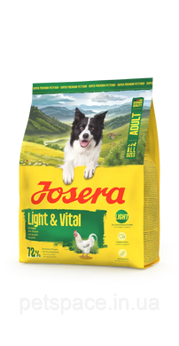Josera A/S Adult Light & Vital Сухий корм для собак усіх порід з надмірною вагою, 900 г