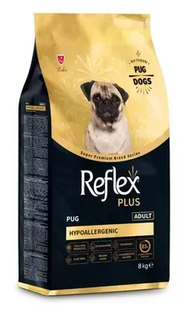 Reflex Plus Pug Adult Рефлекс Плюс сухий корм з куркою для дорослих собак породи мопс, 8 кг