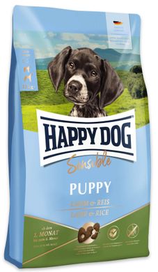 Happy Dog Sensible Puppy Lamb&Rice - Сухий корм з ягням та рисом для цуценят віком від 4 тижнів до 6 місяців середніх та великих порід, 4 кг