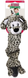 Kong Jumbo Stretcheez Snow Leopard Игрушка для собак XL