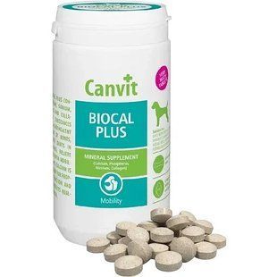 Canvit Biocal Plus for dogs Добавка для здорового розвитку кісток, сухожиль та суглобів у собак, 1 кг
