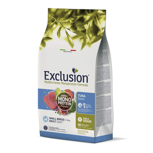 Exclusion Adult Tuna Small Breed Сухой корм для взрослых собак мелких пород с тунцом, 7 кг