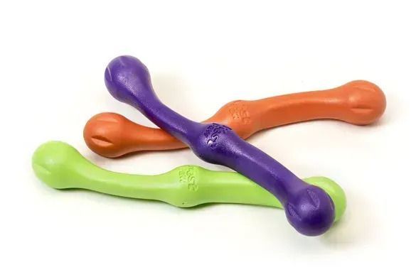 West Paw Zwig Large Melon Игрушка-ветка для собак, оранжевая, 35 см