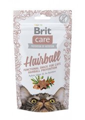 Brit Care Cat Snack Hairball Напівм'які беззернові ласощі для профілактики утворення вовняних грудок у котів