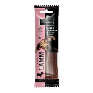 Chewies Hundezigarren Натуральні м&rsquo;ясні ковбаски 100% Ягнятина для собак, 75 г