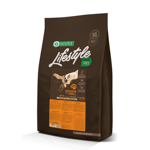 Nature&rsquo;s Protection Lifestyle Grain Free with Salmon and Crill for Junior All Breeds Сухий беззерновий корм з лососем та крилем для юніорів усіх порід, 10 кг