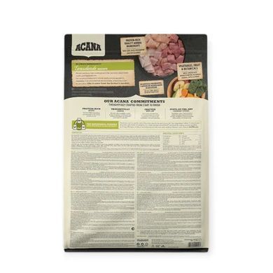 Acana Grasslands Dog Беззерновий сухий корм з ягням для дорослих собак, 2 кг