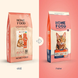 Home Food Cat Adult For Active Cats - Сухой корм с курочкой и креветкой для взрослых кошек, 10 кг