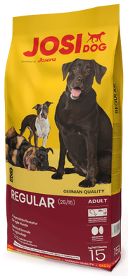 Josera JosiDog Regular - Сухой корм для взрослых собак со средней физической активностью, 15 кг