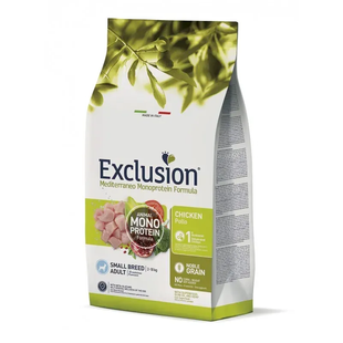 Exclusion Adult Chicken Small Breed Сухой корм для взрослых собак мелких пород с курицей, 7 кг