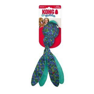 Kong Wubba Finz Blue Игрушка Вубба голубая рыба для собак, L