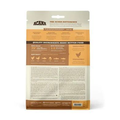 Acana Wild Prairie Сухий корм з куркою, індичкою та рибою для котів усіх порід та всіх стадій життя, 340 г