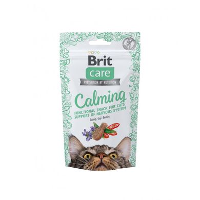 Brit Care Cat Snack Calming Функциональное лакомство с курицей для поддержки нервной системы кошек