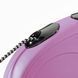 Flexi New Classic CAT - рулетка-поводок для кошек с тросом (3м/8кг), розовый
