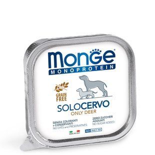 Monge Dog SOLO - Вологий корм с олениною, 150 г