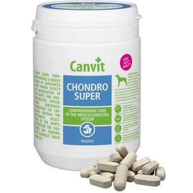 Canvit Chondro Super Комплекс для регенерації суглобів та покращення рухливості собак вагою понад 25 кг, 500 г