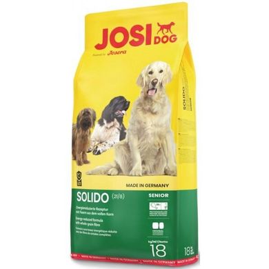 Josera JosiDog Solido - Сухий корм для літніх та дорослих собак з надмірною вагою, 900 г